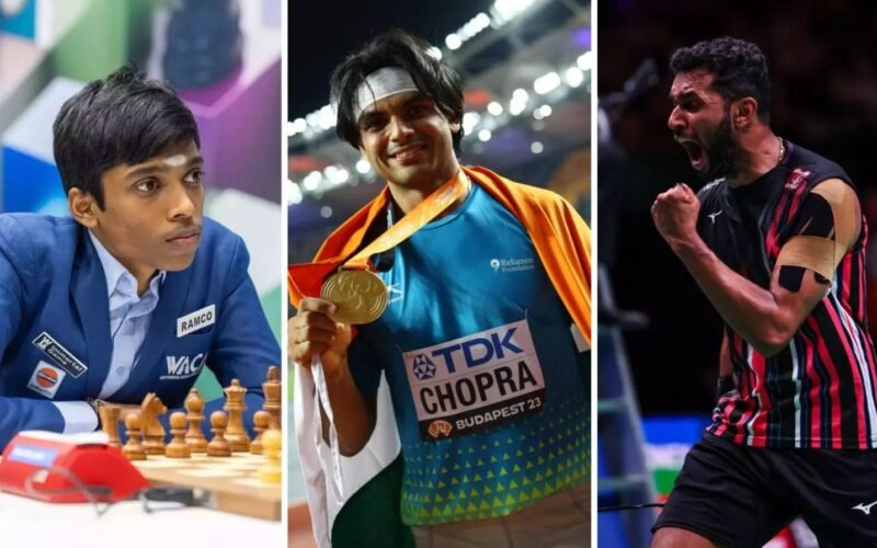 Triumphant Week for Indian Sports: Neeraj Chopra, Rameshbabu Praggnanandhaa, and HS Prannoy Shine